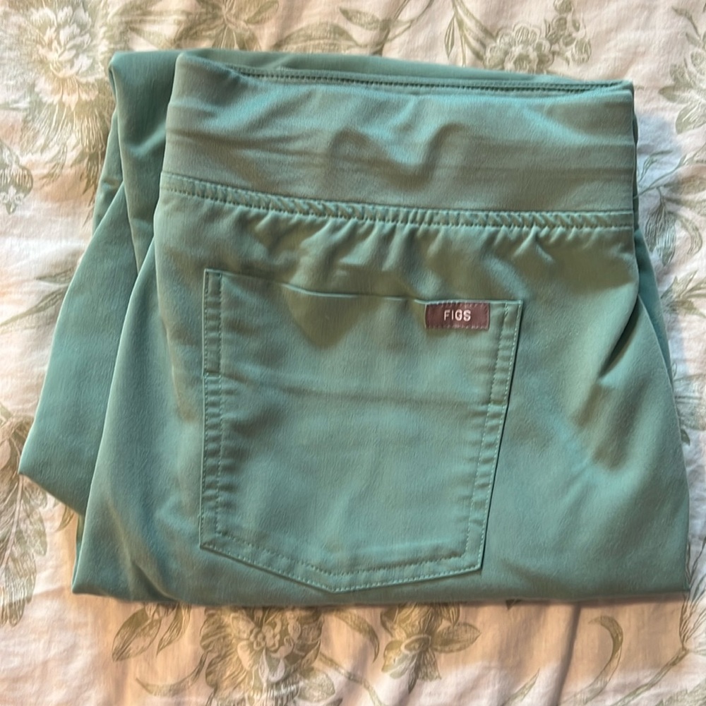 Figs Women’s Zamora Jogger Scrub Pants, Jade (Medium, regular length)